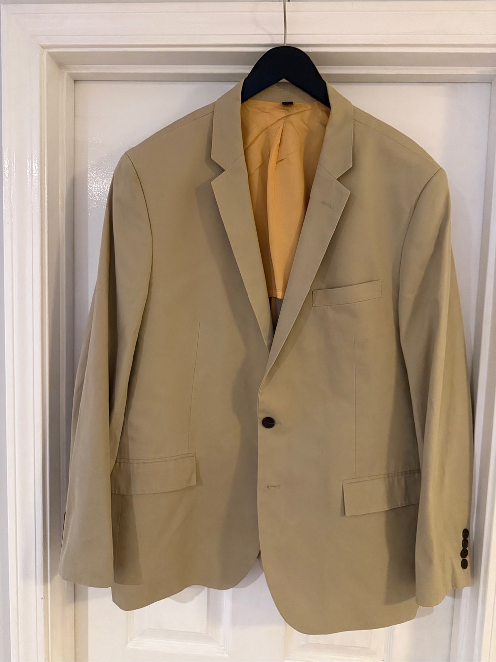 J. Crew Factory Tan Single-Breasted Sport Coat